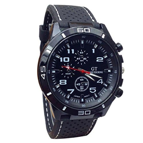 Place Ularma Reloj de pulsera Sport silicona de cuarzo reloj hombres