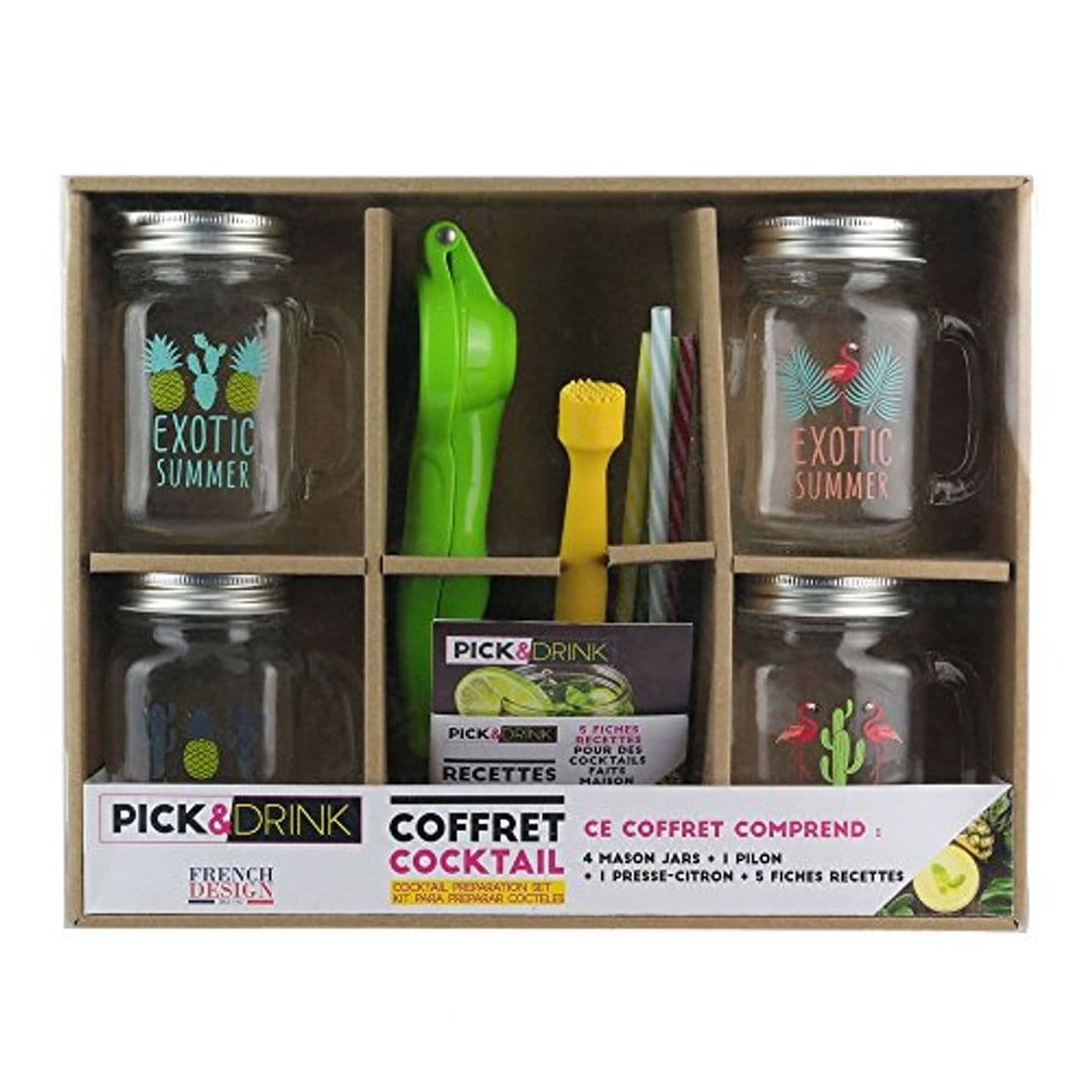 Product Pick&Drink CMKDO8598 Kit Mojito 4 Mugs C