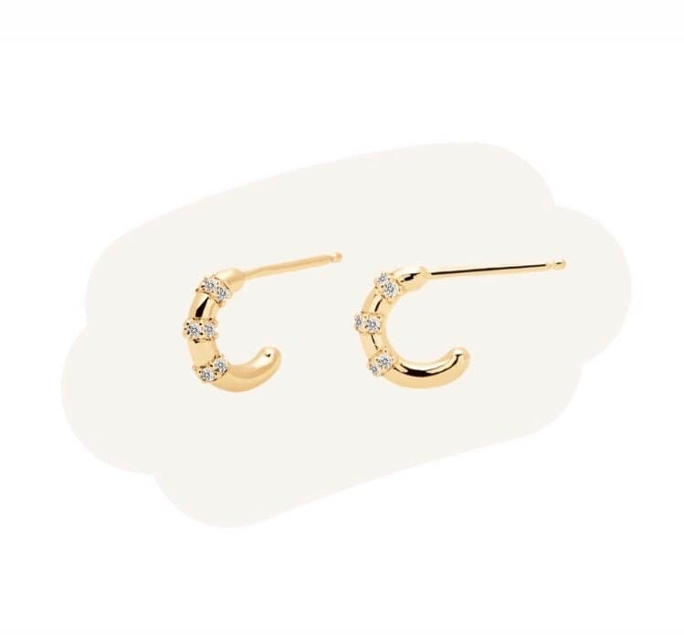 Product BELLA GOLD EARRINGS