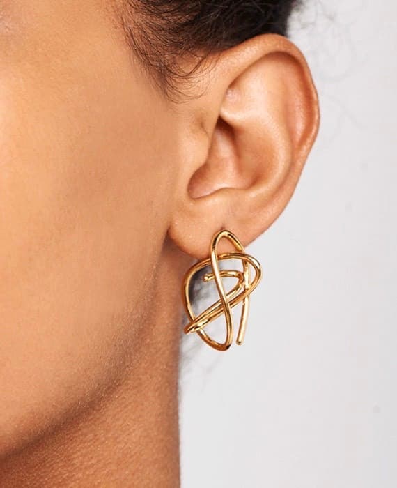 Product ESHA GOLD EARRINGS 