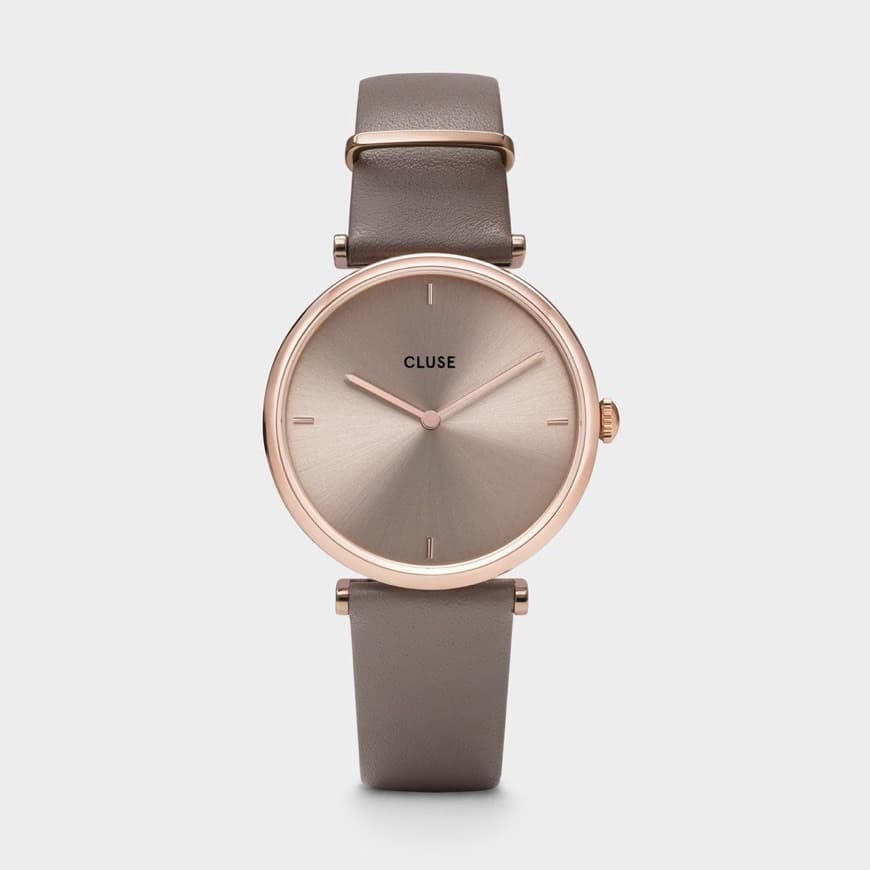 Product Triomphe Leather Rose Gold Soft Taupe/Soft Taupe