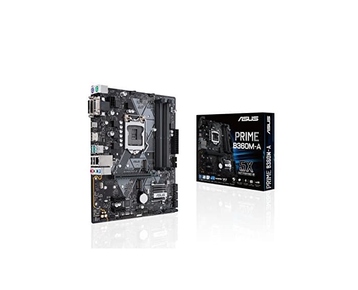 Electrónica Asus Intel B360 mATX - Placa con Aura Sync RGB header