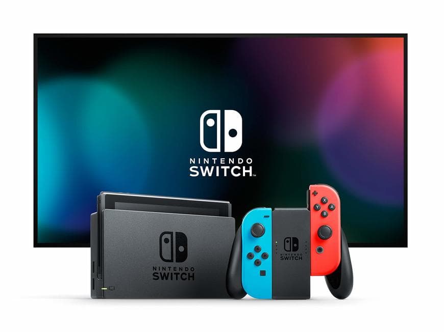 Electrónica Nintendo Switch - Consola color Azul Neón/Rojo Neón