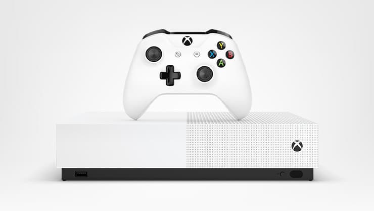 Electrónica Microsoft - Xbox One S 1 TB All-Digital Edition, Fortnite