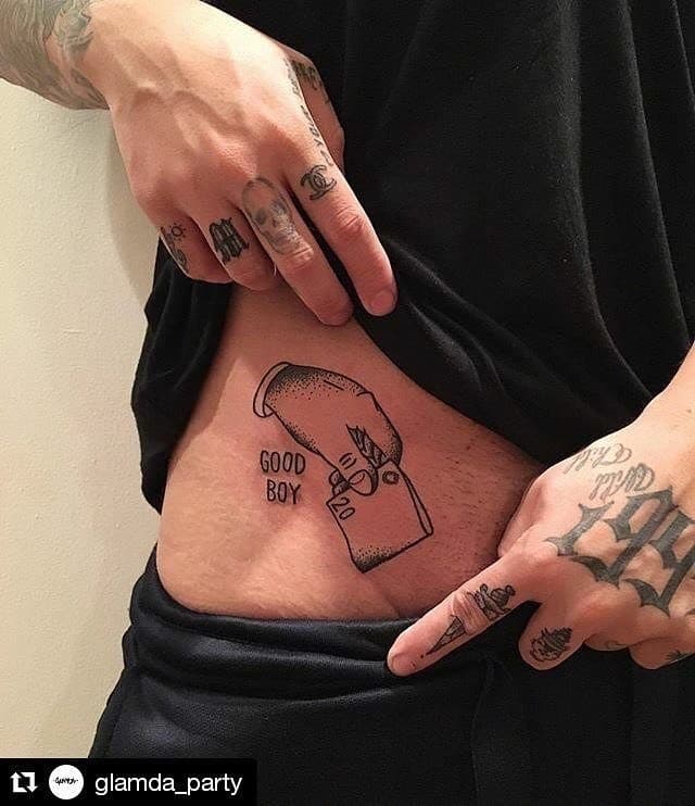 Electronic Lucky Horseshoe Tatt