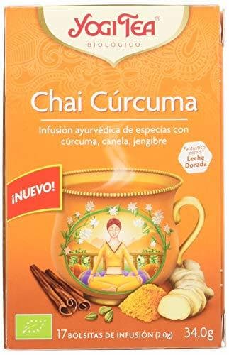 Producto Yogi Tea BIO Chai cúrcuma