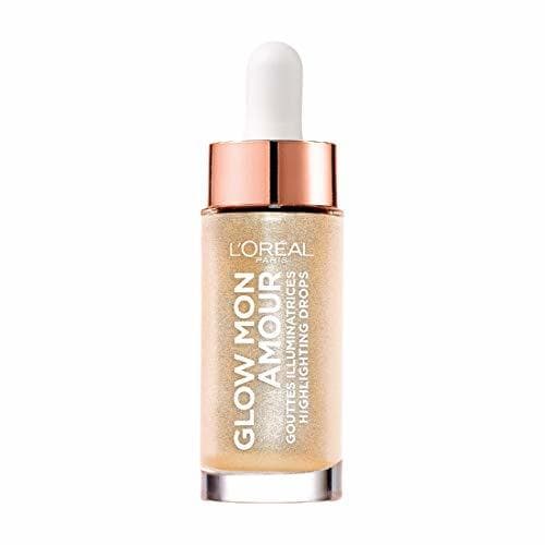 Belleza L'Oréal Paris Glow Mon Amour Highlighting Drops 01 Ivory Glow Rozświetlacz w