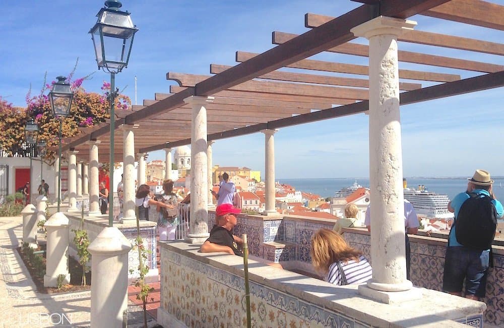 Place Miradouro de Santa Luzia