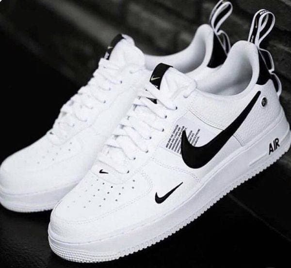 Moda Black and White Air Force 