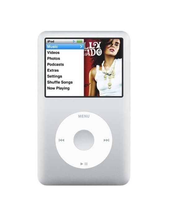 Electrónica Apple iPod Classic 160 GB Plateado