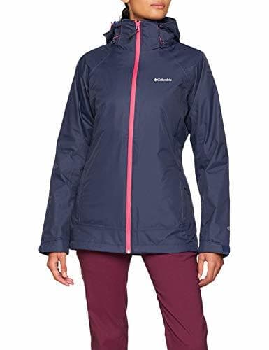 Product Columbia On The Trail Interchange Jacket Chaqueta Impermeable, Poliéster, Mujer, Azul