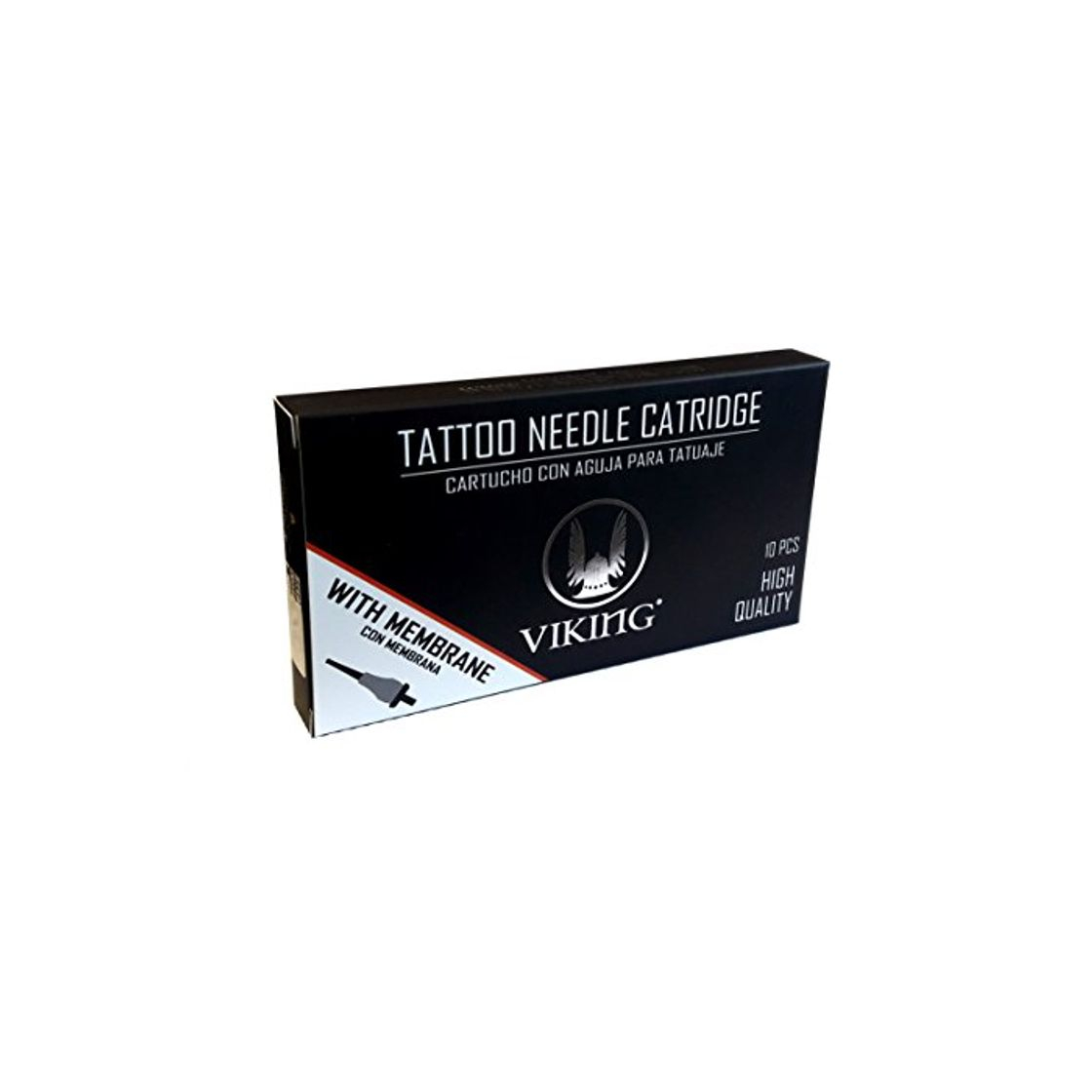 Product Agujas para tatuaje 5 ROUND LINER Caja de 10 Cartuchos VIKING IKN