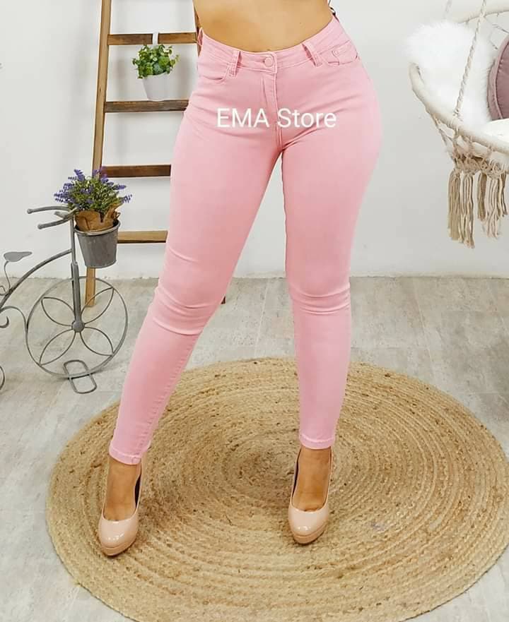 Product Calças jeans rosa