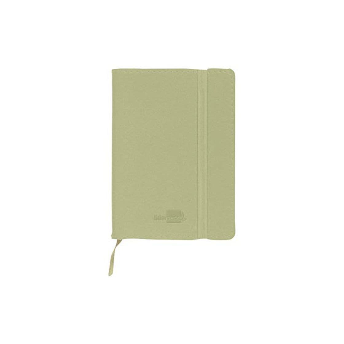 Product Liderpapel Libreta Símil Piel A7 120 Hojas 70 g/m² Cuadrícula 4 Mm