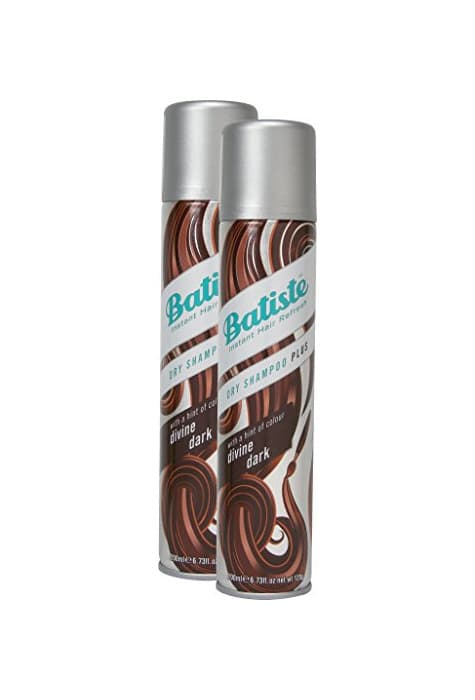 Beauty Batiste seco Champú Dry Divine Dark con un toque de color negras