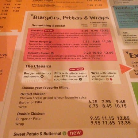 Restaurants Nando's Bournemouth - BH2