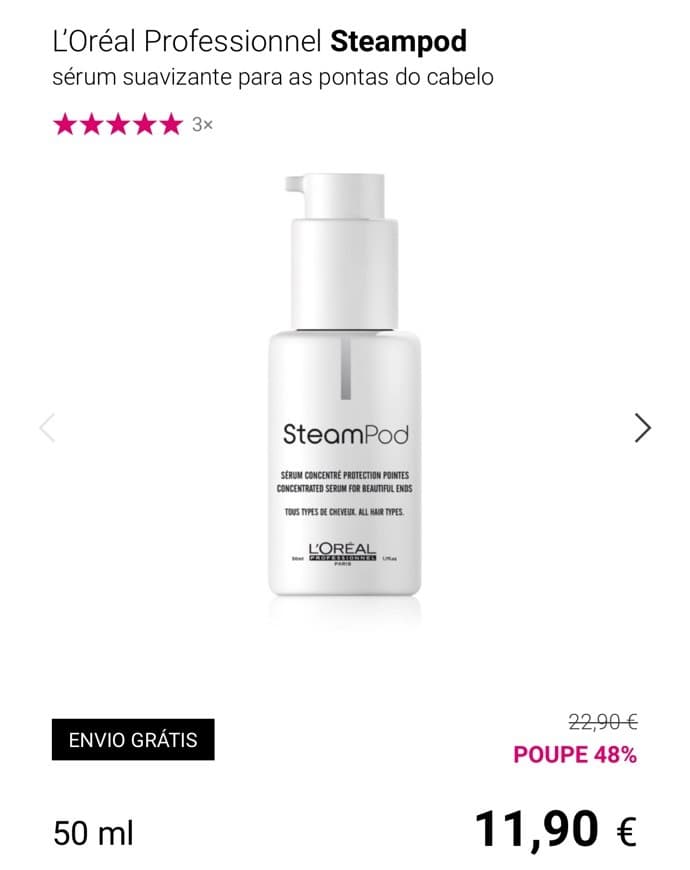 Moda L’oreal Professionnel STEAMPOD