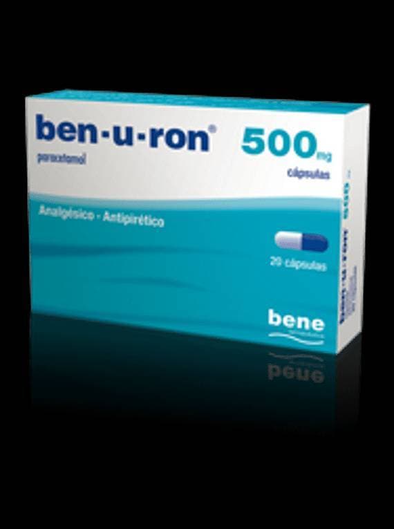 Producto Ben-U-Ron 500mg 20 cápsulas