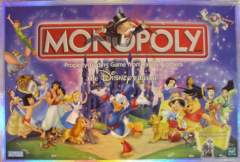 Producto Monopoly Disney 2001