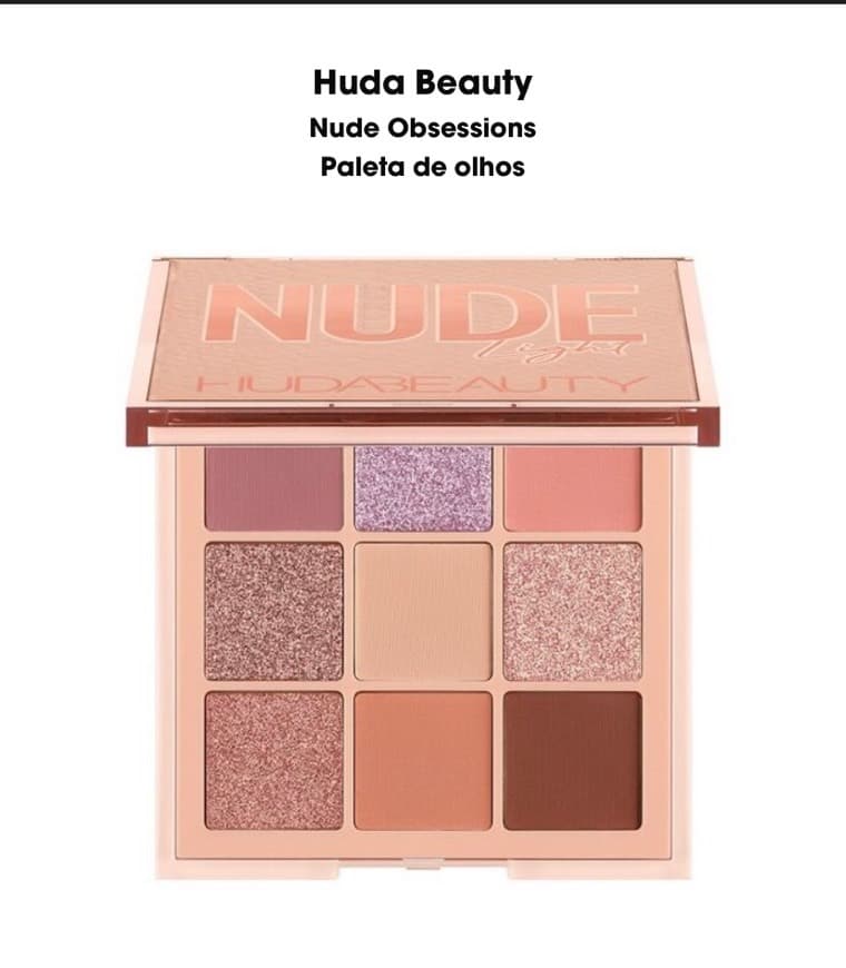 Fashion Huda Beauty - Nude Obsessions