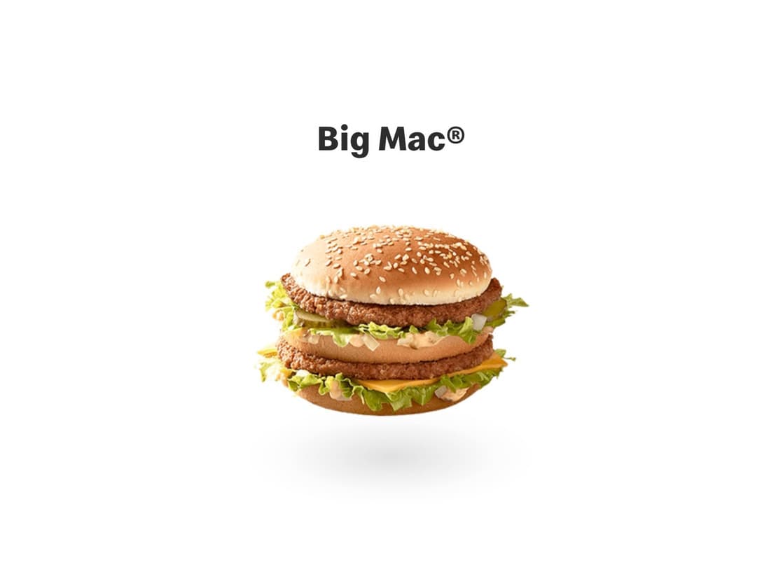 Product Big Mac 