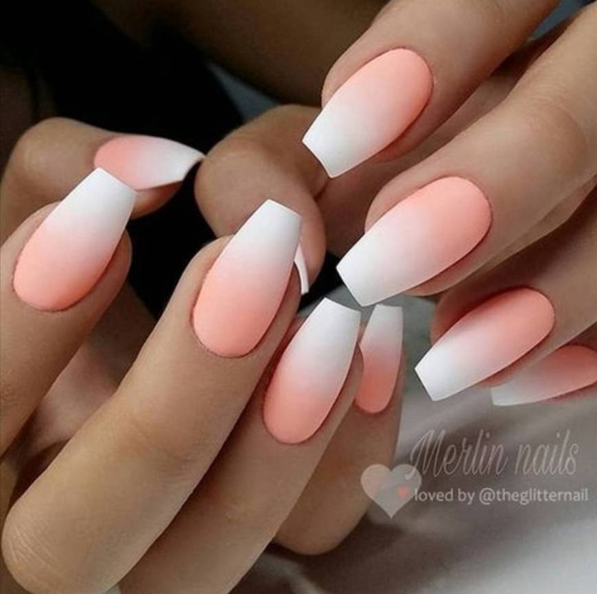 Fashion Peachy Nail 