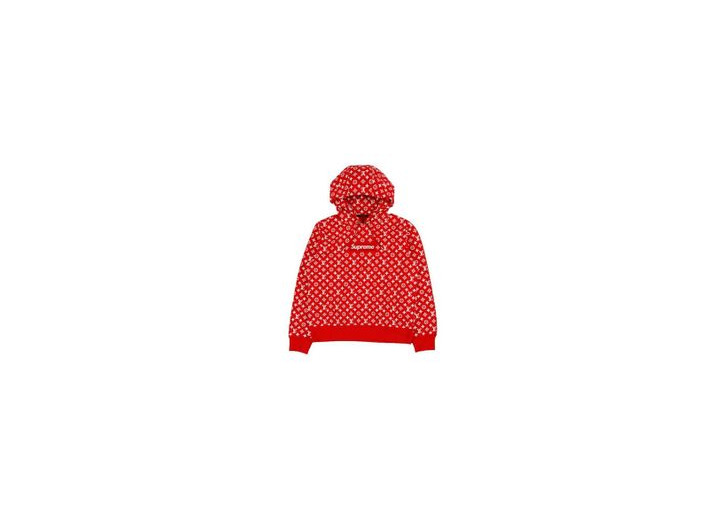 Producto Supreme x Louis Vuitton Box Logo Hooded Sweatshirt Red