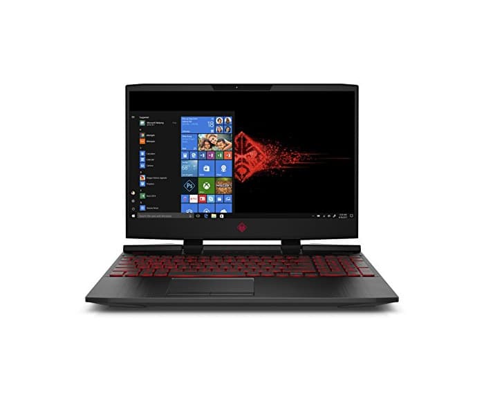 Electrónica HP OMEN 15-dc0009ns - Ordenador Portátil 15.6" FullHD (Intel Core i7-8750H, 16GB