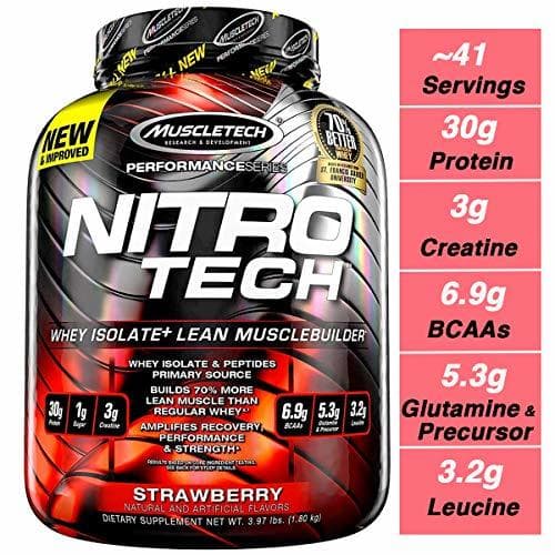 Belleza Muscletech Suplemento para Deportistas Nitro Tech Performance Series