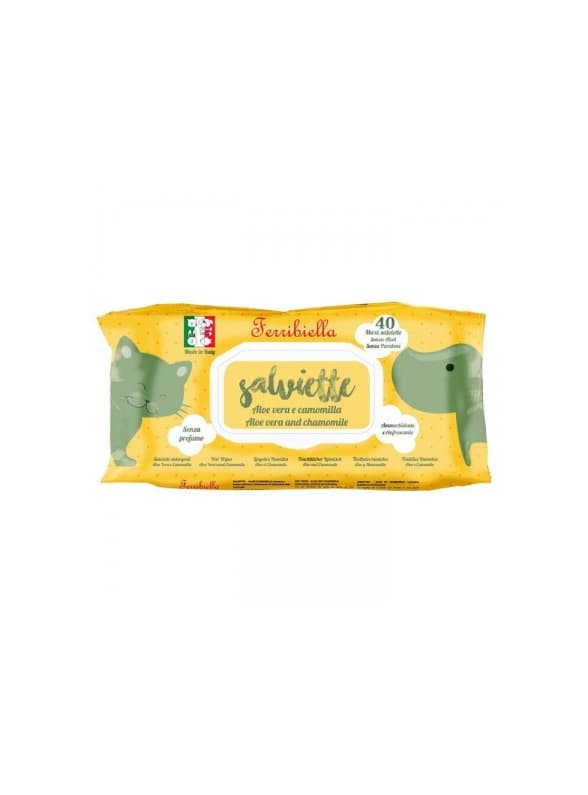 Producto Toalhitas salvietti aloe vera e camomila