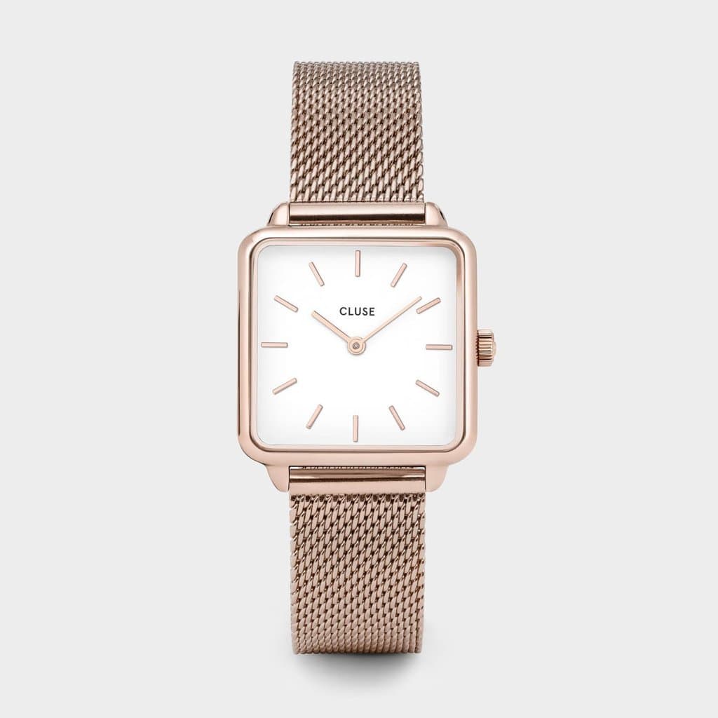 Product La Tétragone Rose Gold Mesh/White