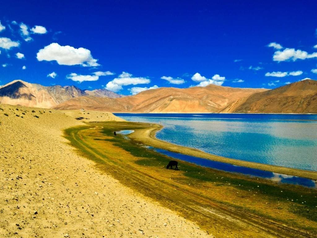 Lugar Pangong Tso Lake, Himalayas