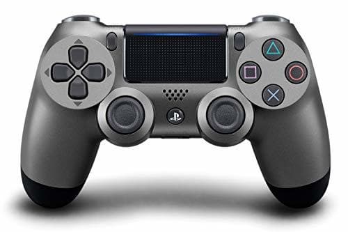 Electronic Sony DualShock 4 v2 Gamepad PlayStation 4 Negro, Acero inoxidable - Volante/mando