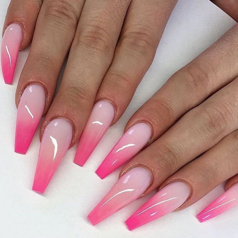 Fashion Degrade nails