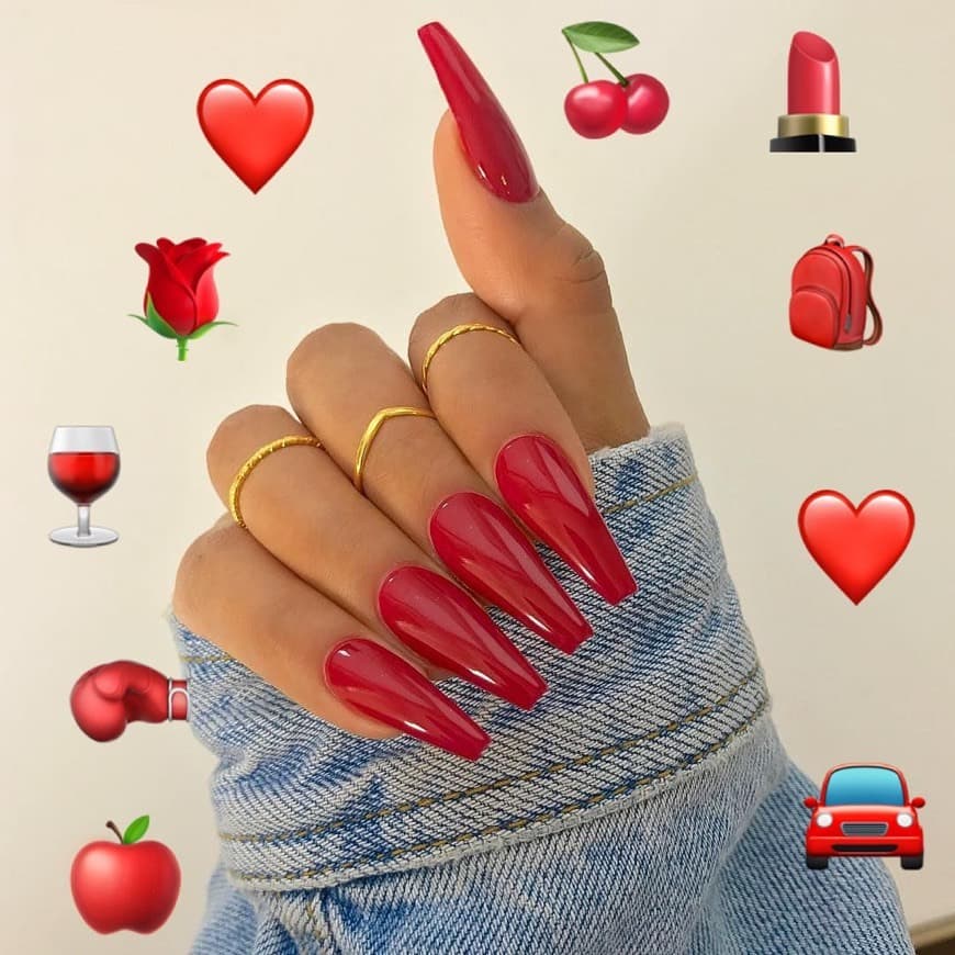 Moda Red nails