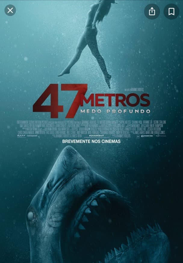 Película 47 Meters Down