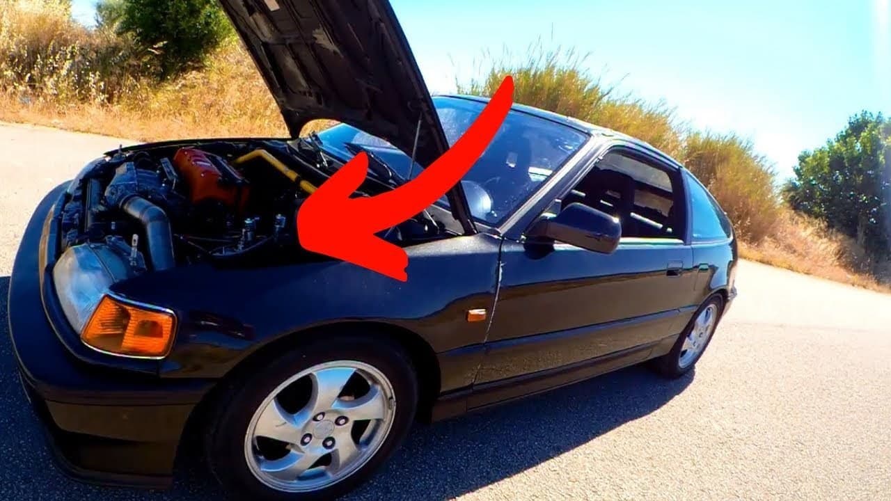 Moda Honda CRX Swap K20 com mais de 300cavalos - YouTube