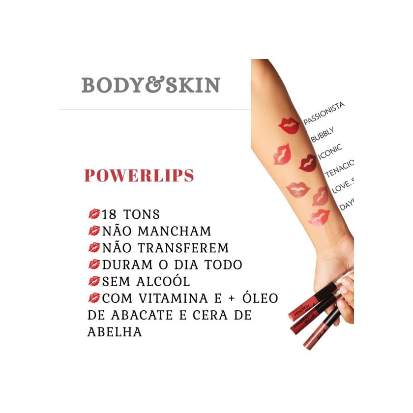 Producto Powerlips Fluid !