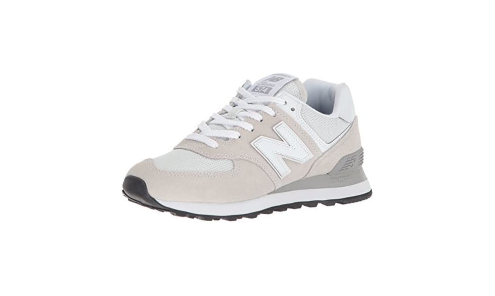 Fashion New Balance WL574EB, Zapatillas Mujer, Blanco