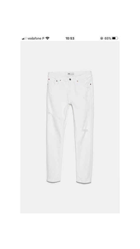 Product Jeans brancos Zara