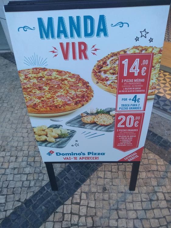 Restaurants Domino's Pizza Parque das Nações Norte