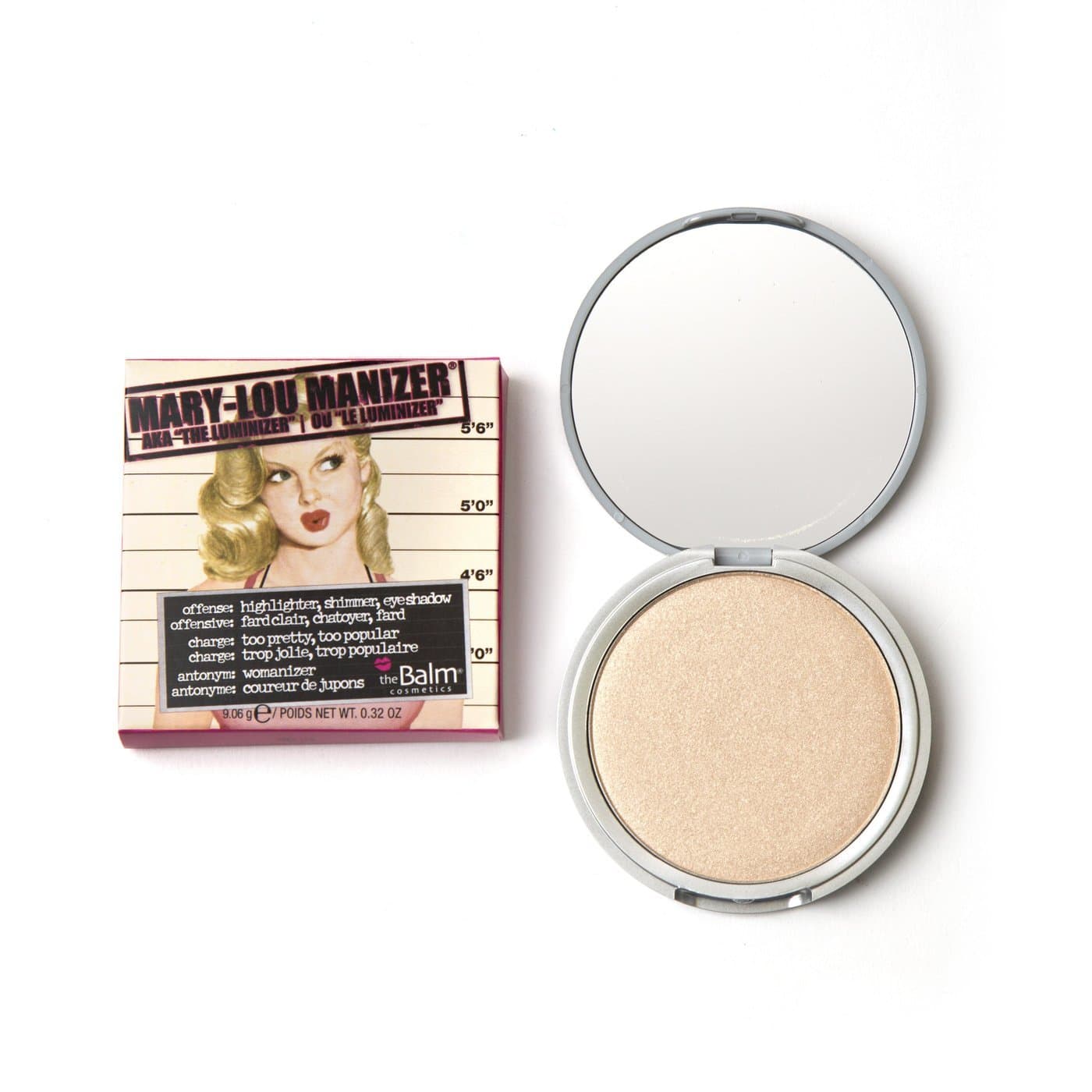 Moda The Balm Highlighter Powder Mary Lou Manizer