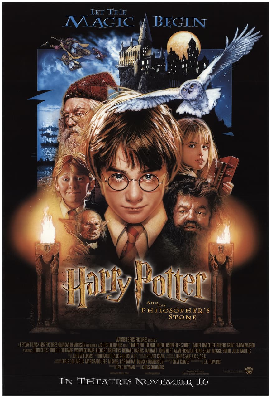 Película Harry Potter and the Philosopher's Stone