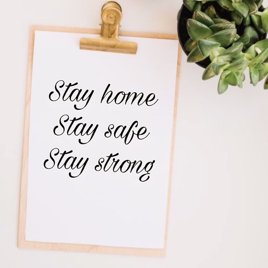 Fashion stayhome & staystrong & staysafe 