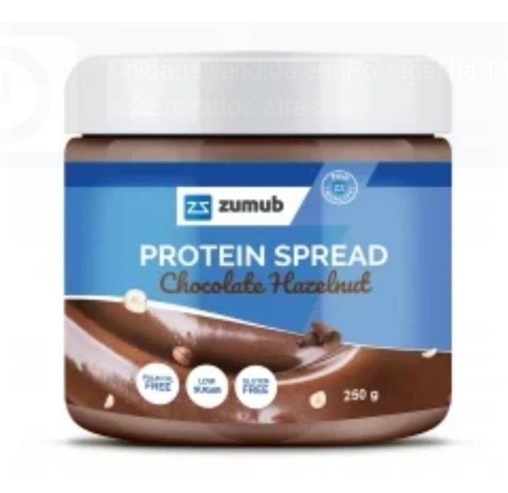 Producto Creme para Barrar de Proteína Zumub 