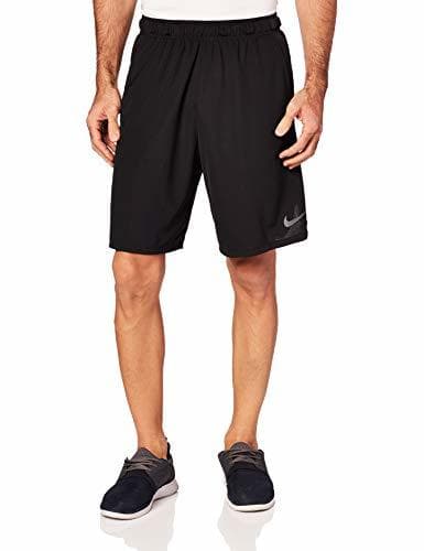 Fitness Nike Dri-Fit Shorts Men Pantalones Cortos de Deporte, Hombre, Negro