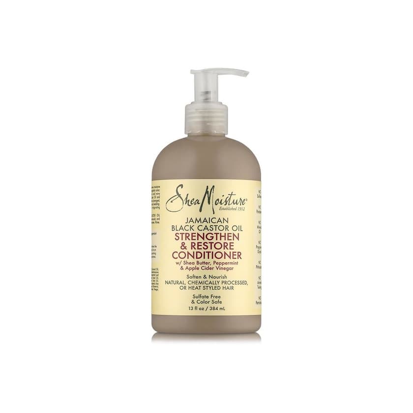 Beauty SheaMoisture Jamaican Black Castor Oil Strengthen, Grow & Restore Unisex Profesional Champú