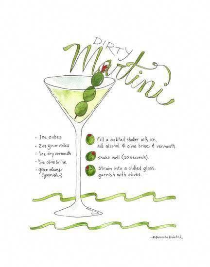 Moda Dirty Martini