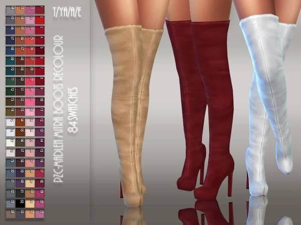 Fashion Botas Sims4