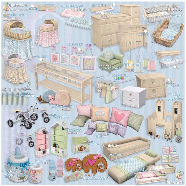 Product Nursery stuff Sims4